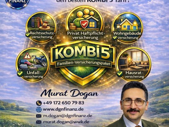 Kombi5 Familien-Versicherungspaket